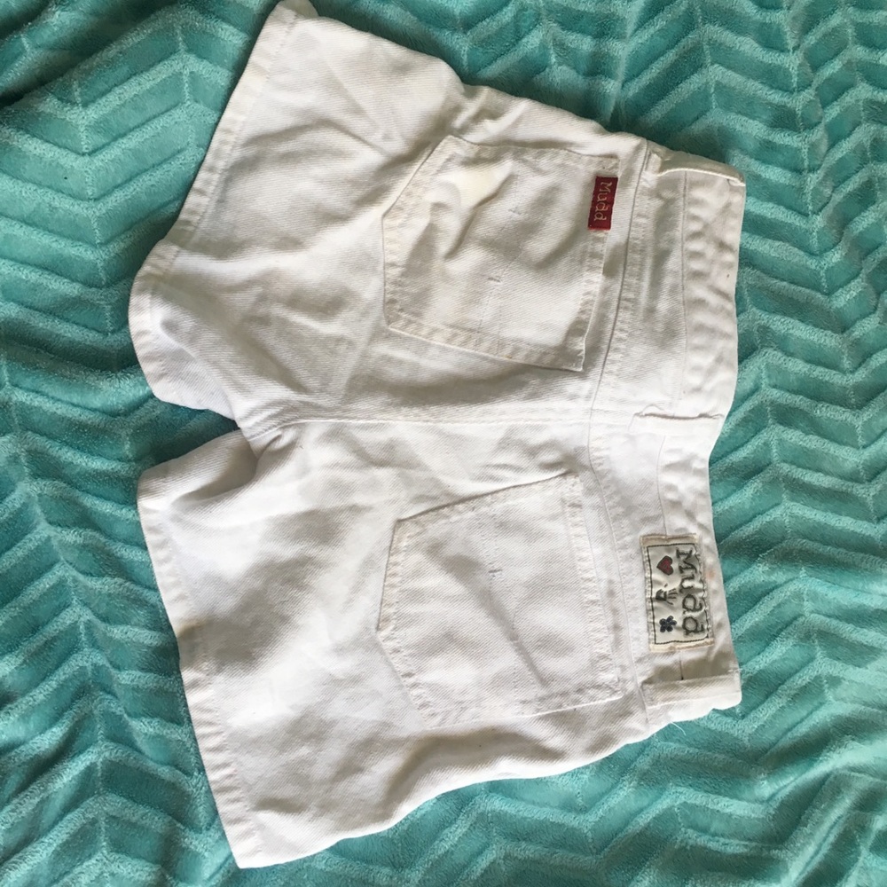 White Shorts